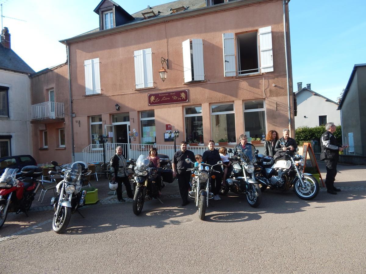 Le Lion D'Or Hotel Ouroux-en-Morvan Bagian luar foto