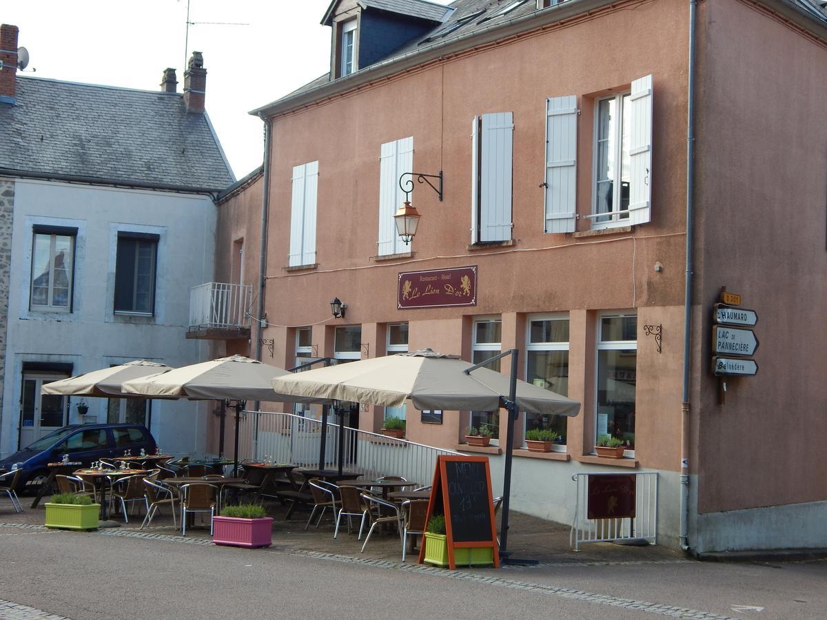 Le Lion D'Or Hotel Ouroux-en-Morvan Bagian luar foto