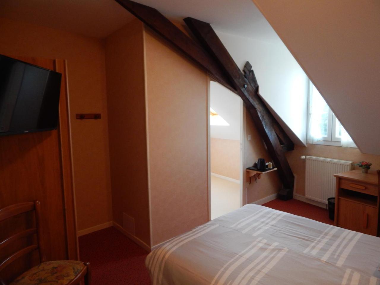 Le Lion D'Or Hotel Ouroux-en-Morvan Bagian luar foto