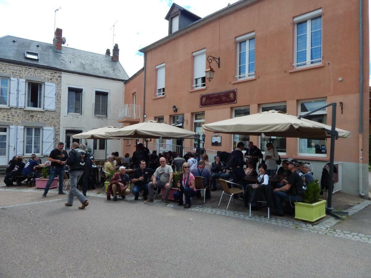 Le Lion D'Or Hotel Ouroux-en-Morvan Bagian luar foto