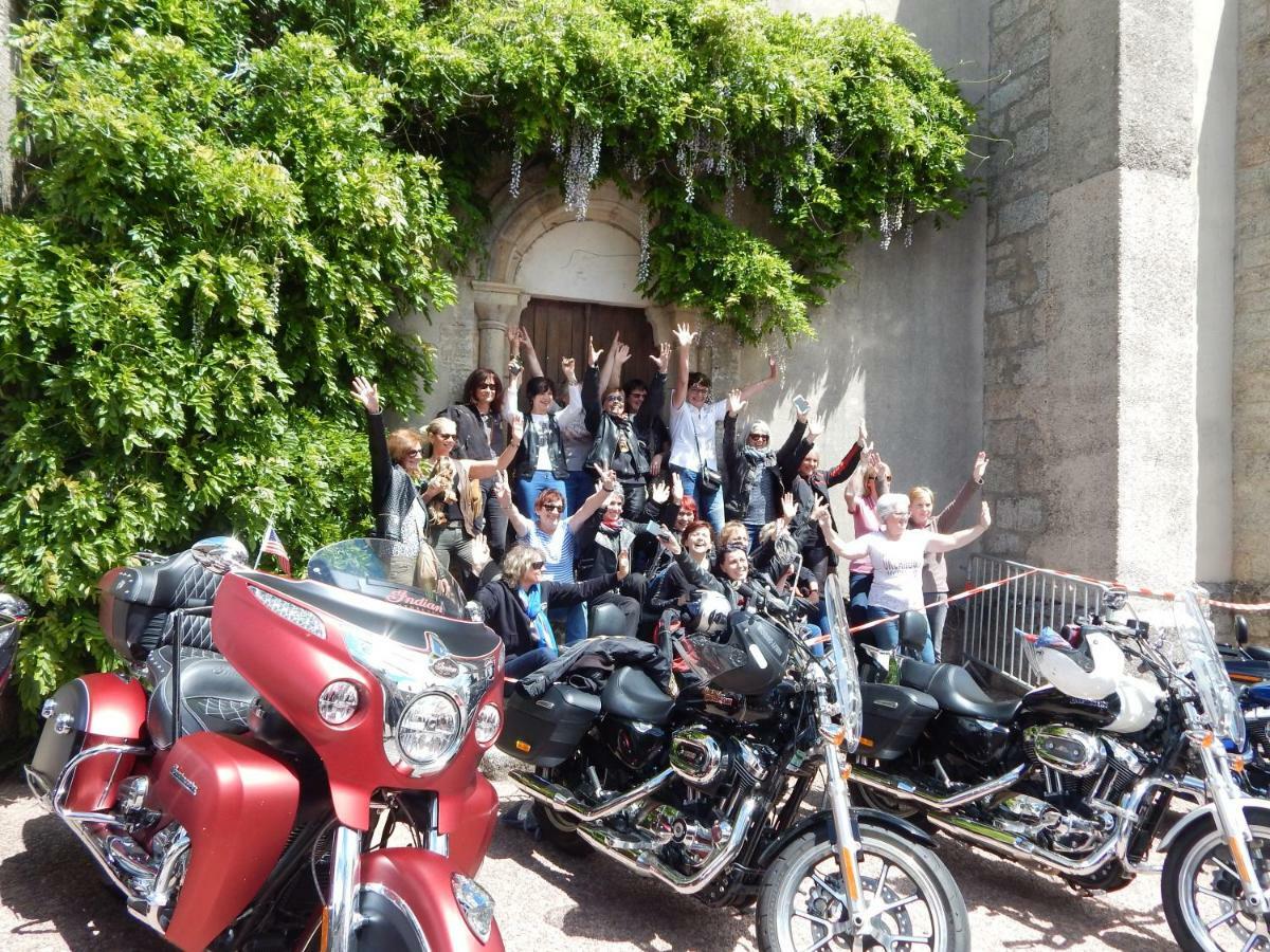 Le Lion D'Or Hotel Ouroux-en-Morvan Bagian luar foto