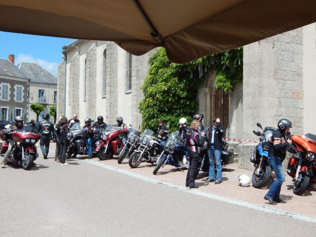 Le Lion D'Or Hotel Ouroux-en-Morvan Bagian luar foto