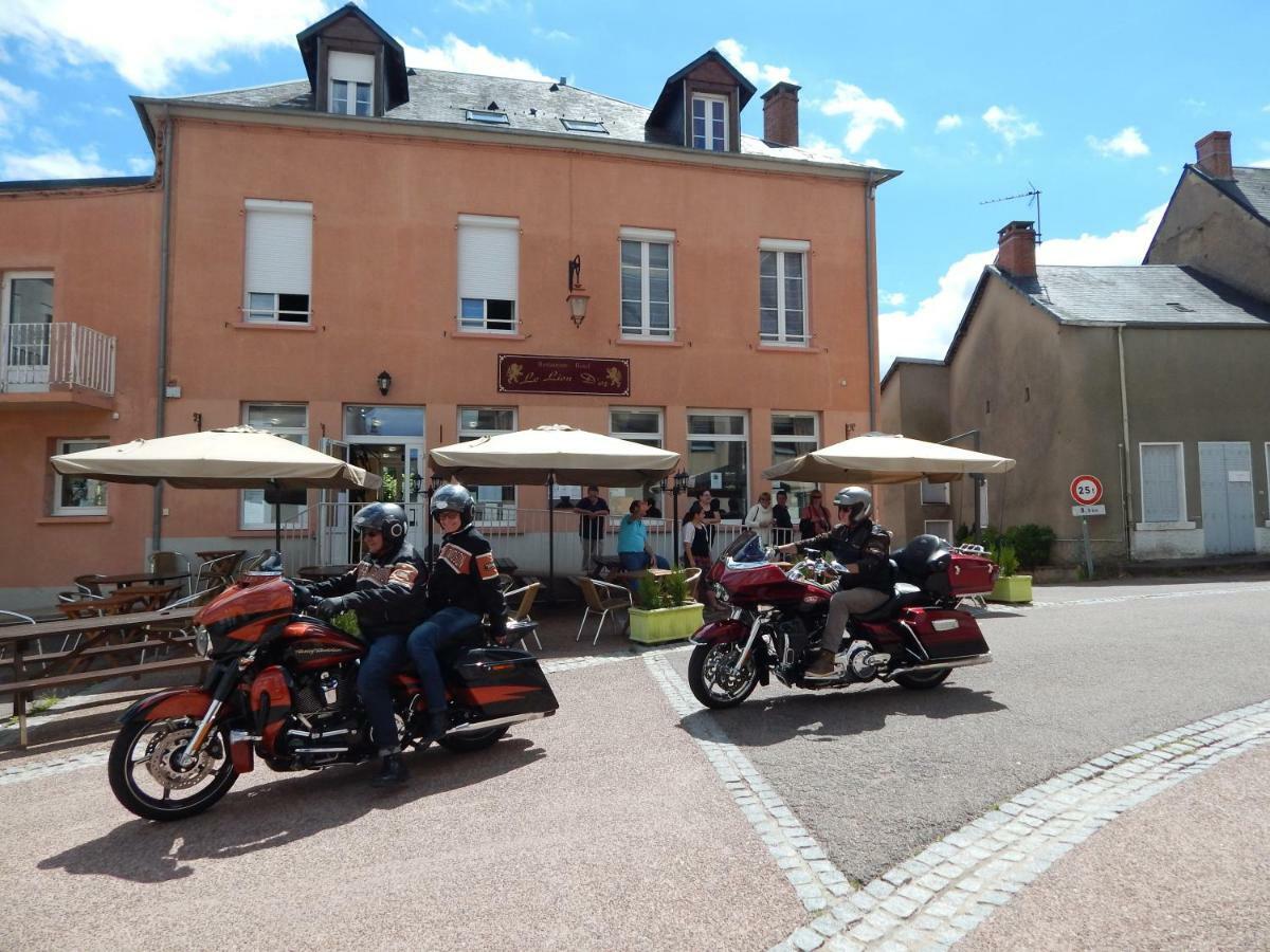 Le Lion D'Or Hotel Ouroux-en-Morvan Bagian luar foto