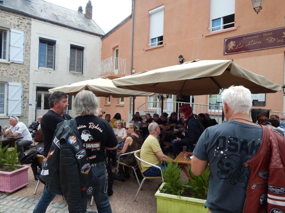Le Lion D'Or Hotel Ouroux-en-Morvan Bagian luar foto